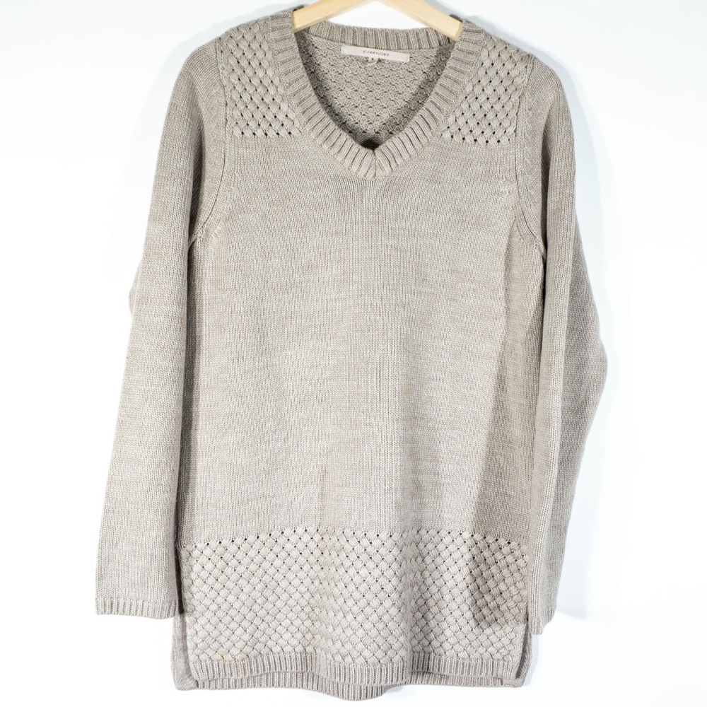 41 Hawthorn Stitch Fix V-Neck Tunic Sweater